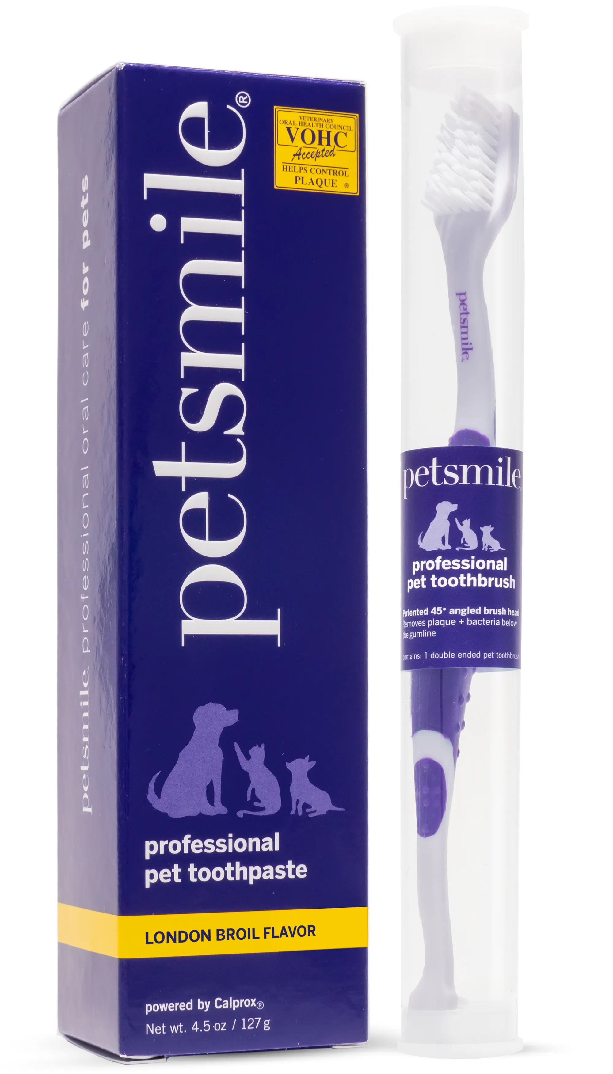 Professional Toothpaste London Broil Large & Professional Pet Toothbrush