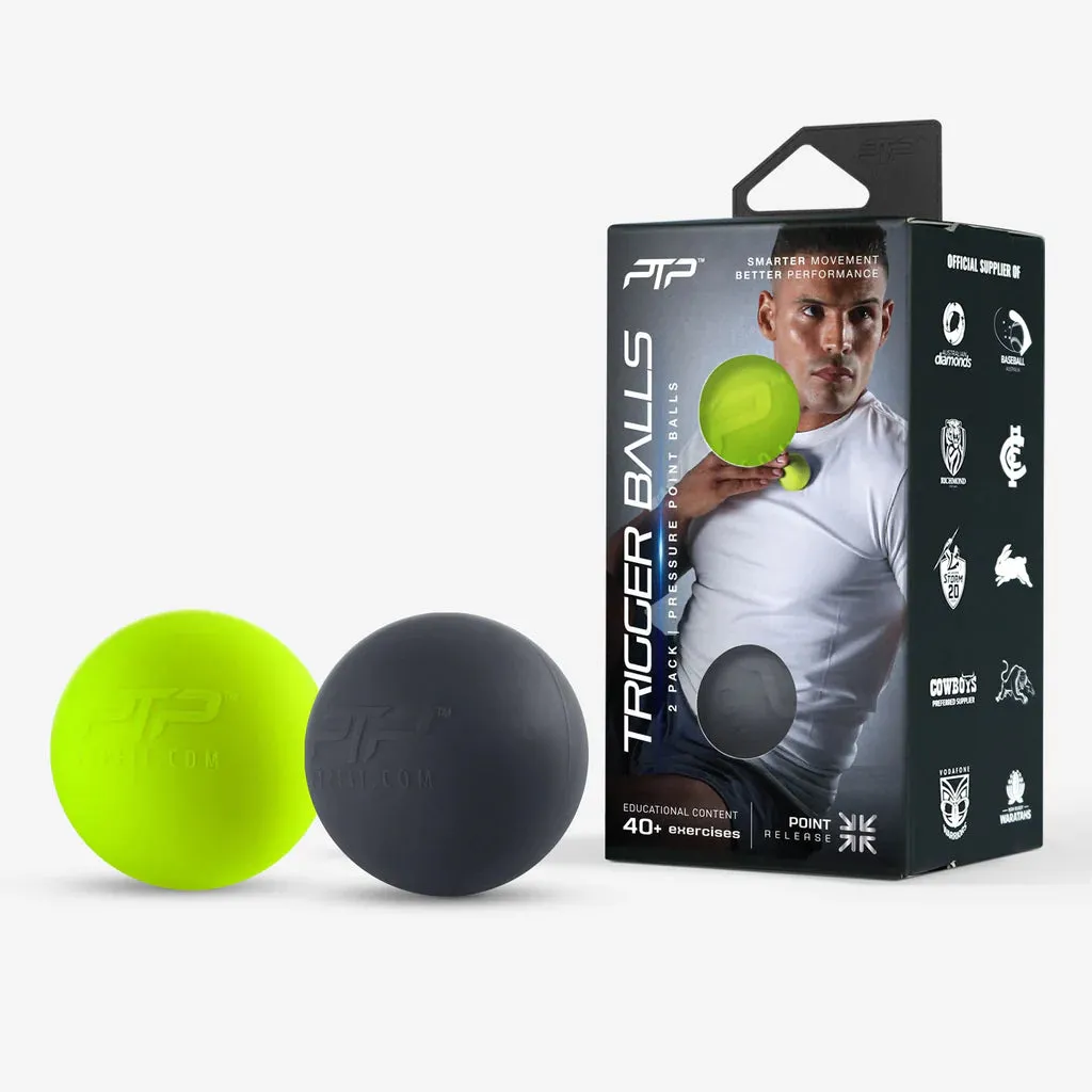 PTP Trigger Balls Combo (4.4cm) - Black/Lime