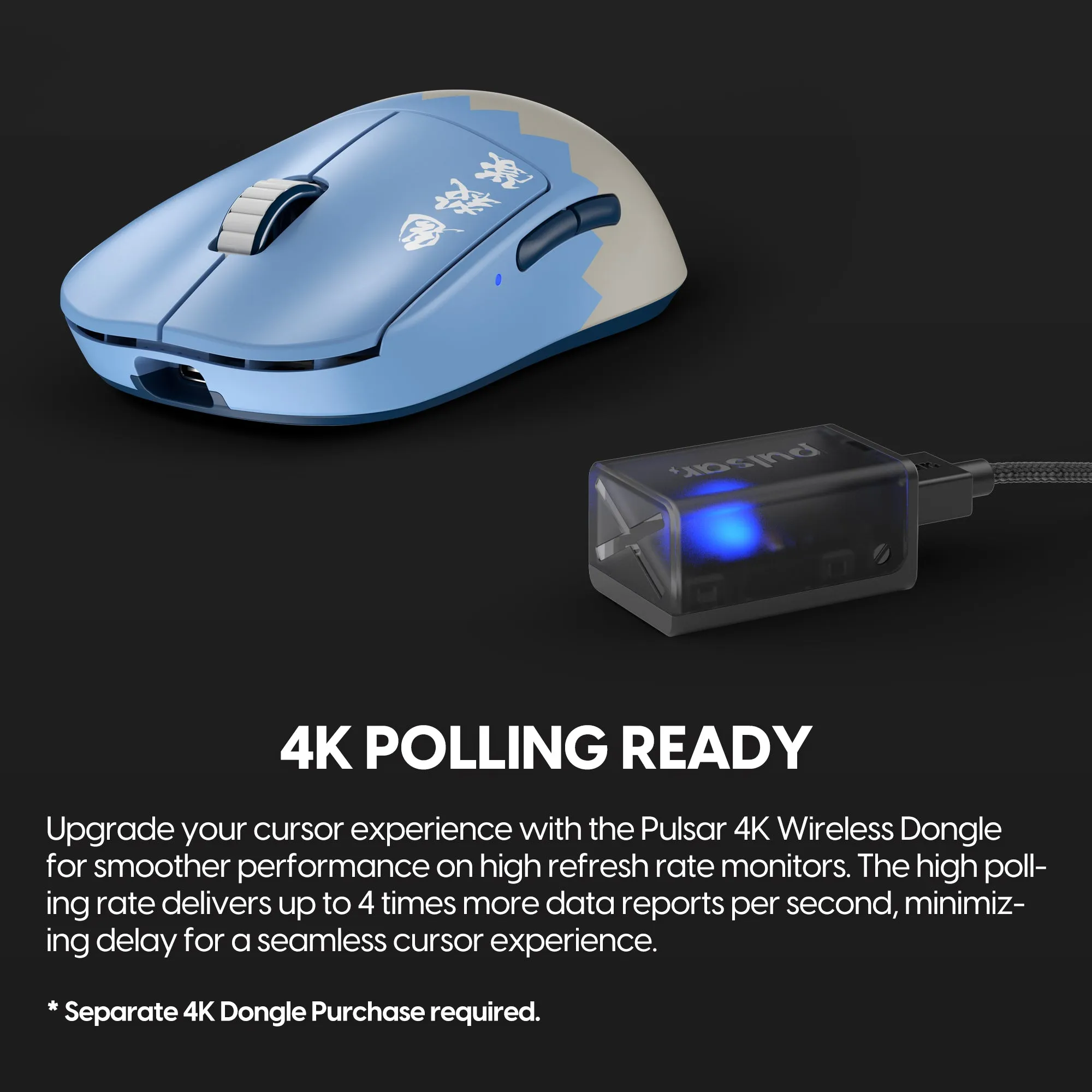 Pulsar X2V2 Wireless Gaming Mouse - Hashibira Inosuke Limited Edition