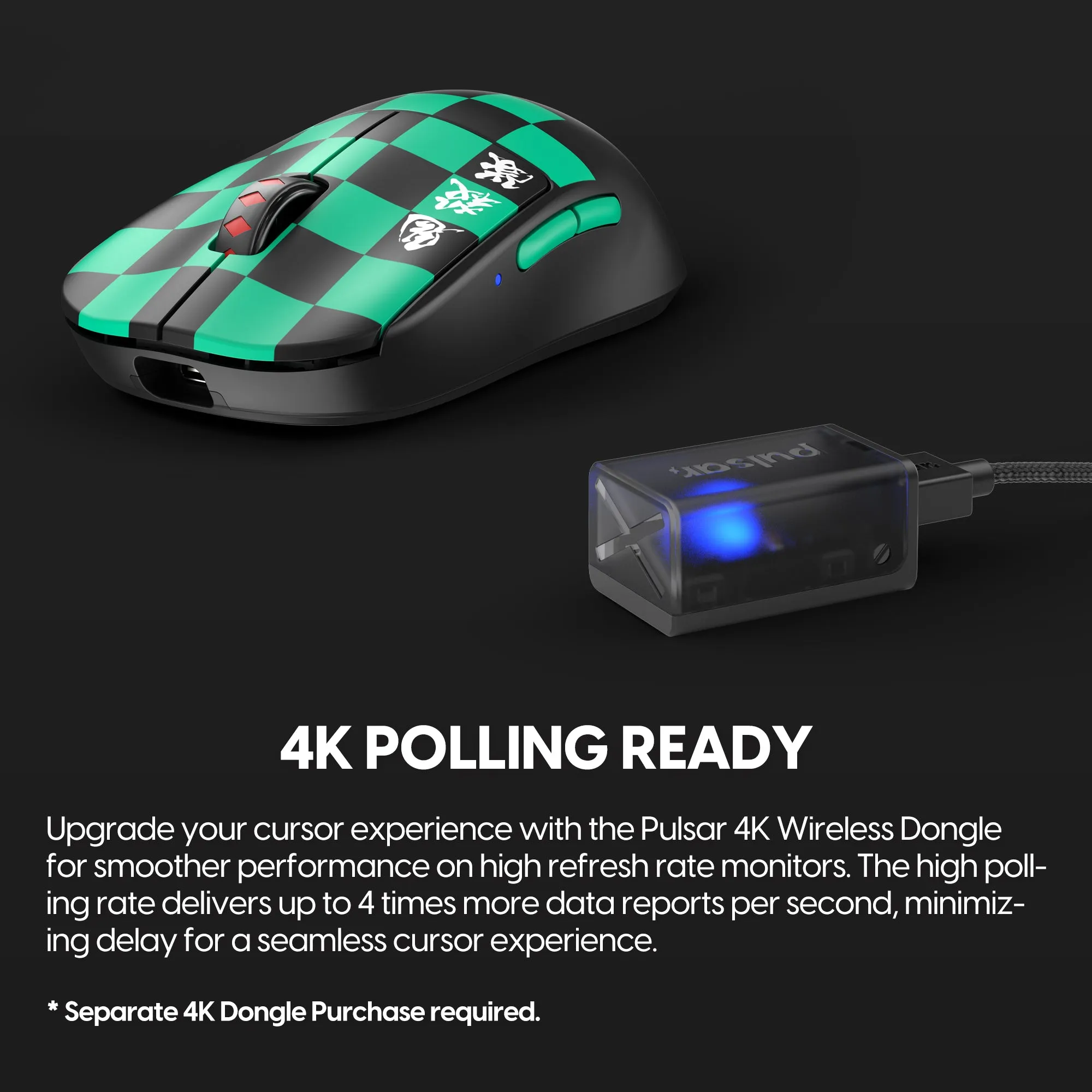 Pulsar X2V2 Wireless Gaming Mouse - Tanjiro Limited Edition