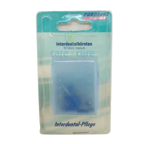 Purodent Interdental Brush Medium 10 Pieces