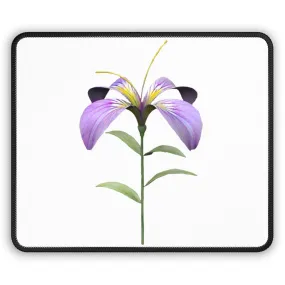 Purple Flower Gaming Mouse Pad