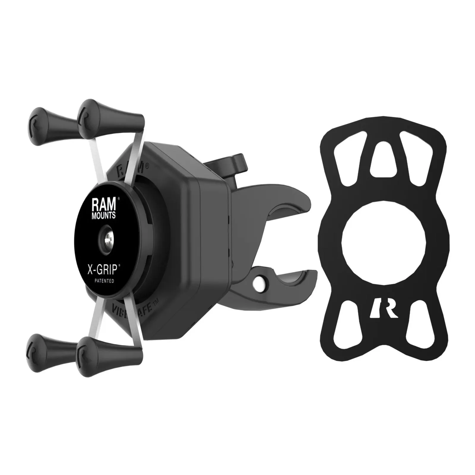 RAM X-Grip Phone Mount with Vibe-Safe & Small Tough-Claw