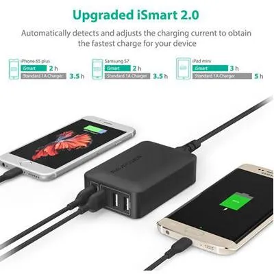 RavPower 4 Port Qualcomm Quick Charge 3.0 Charger