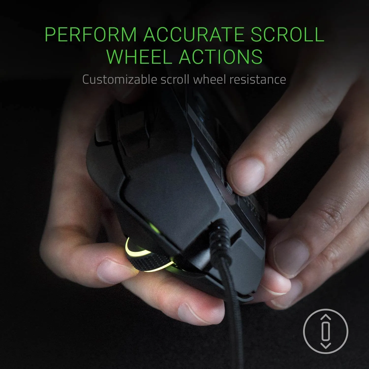 Razer Basilisk - Chroma Enabled RGB FPS Gaming Mouse with DPI