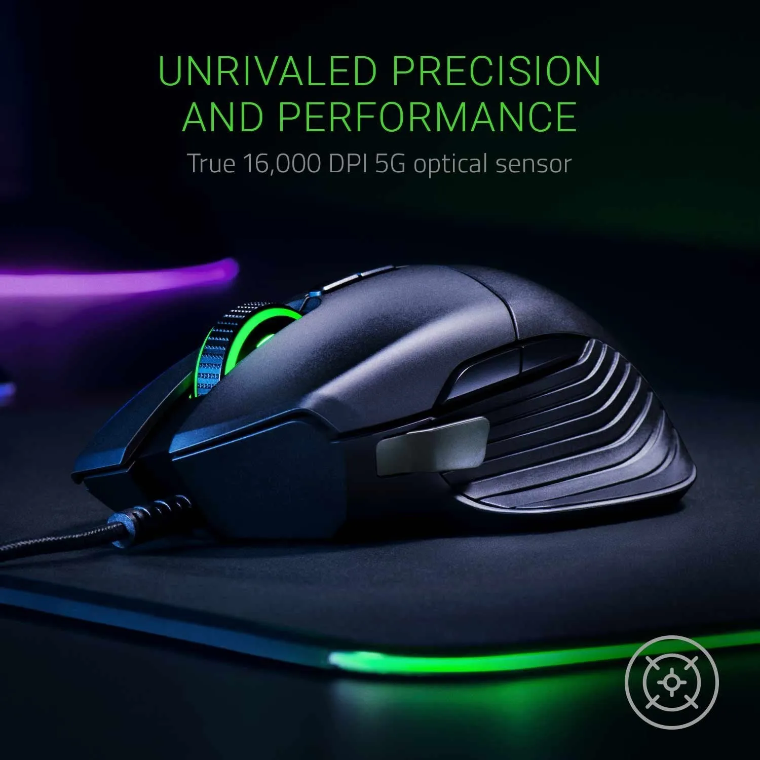 Razer Basilisk - Chroma Enabled RGB FPS Gaming Mouse with DPI