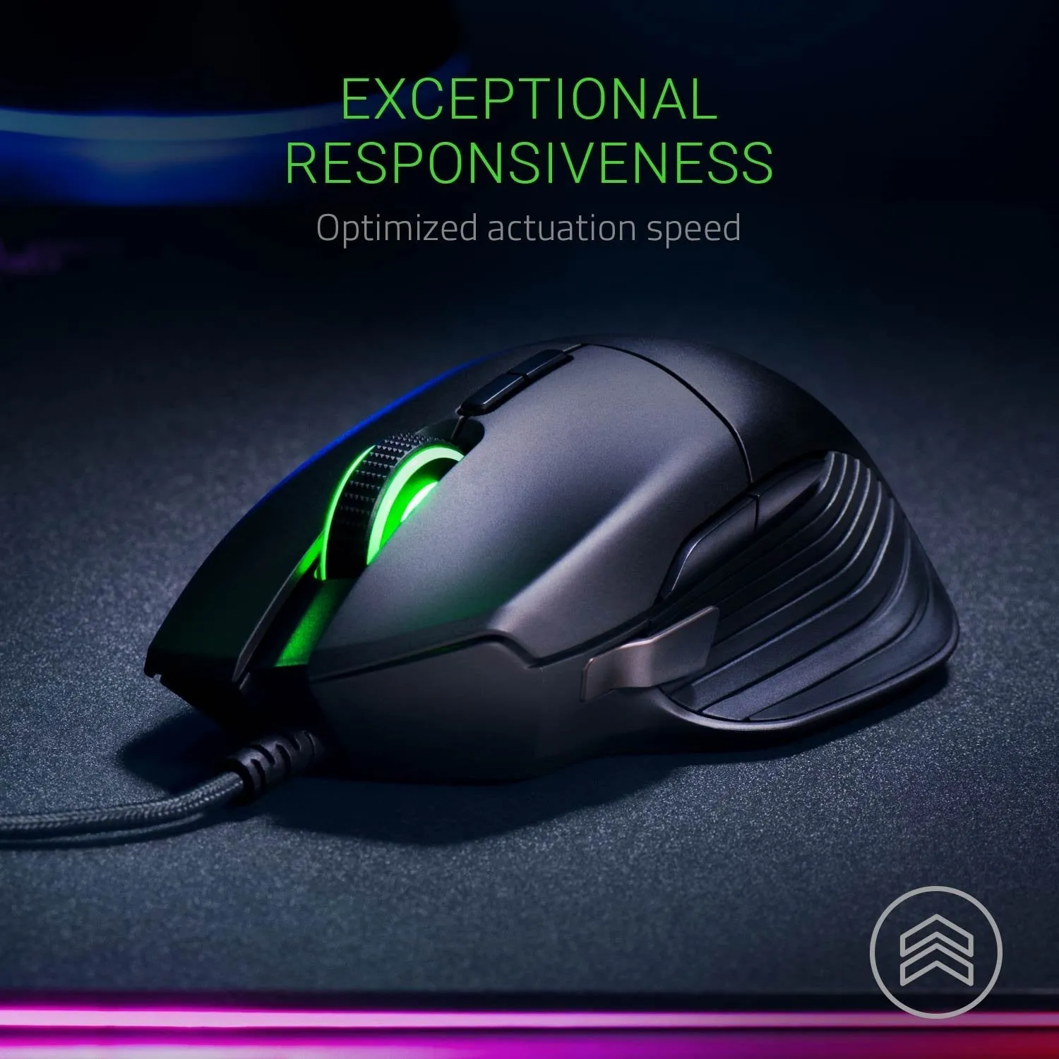 Razer Basilisk - Chroma Enabled RGB FPS Gaming Mouse with DPI