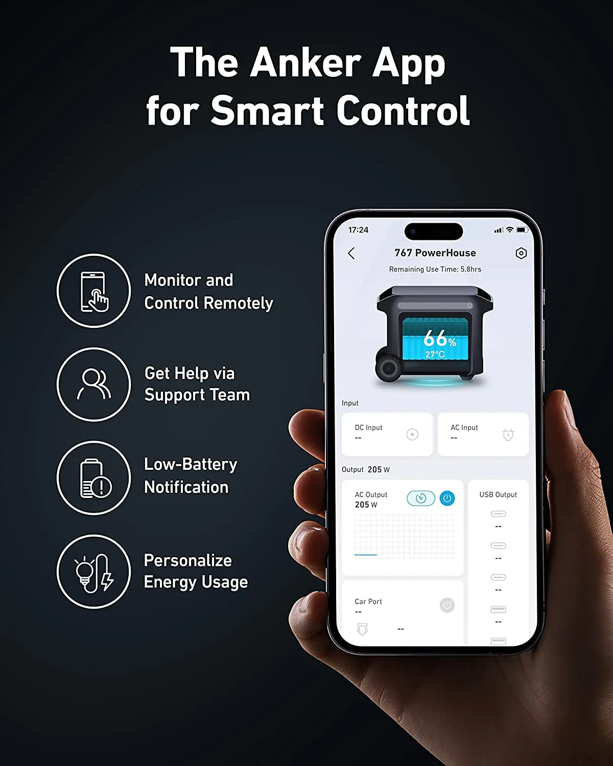 REFURB Anker Solix F2000 PowerHouse 767 Portable Power Station - 2048Wh