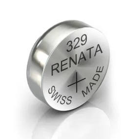 Renata 329 Watch Battery Swiss Made Silver Coin SR731SW 1.55V All Pack