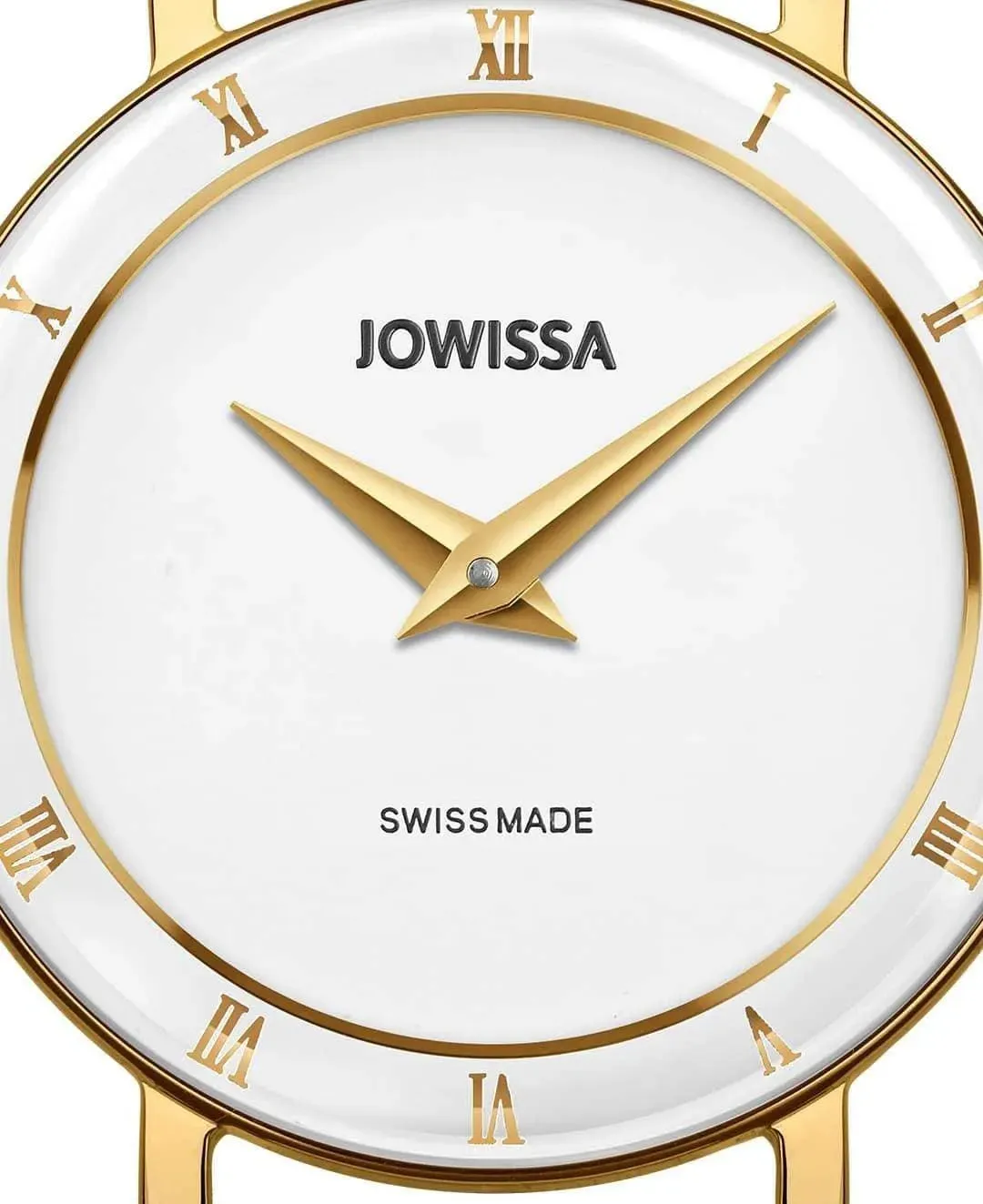 Roma Swiss Ladies Watch Gold White Blue Palette J2.281.S