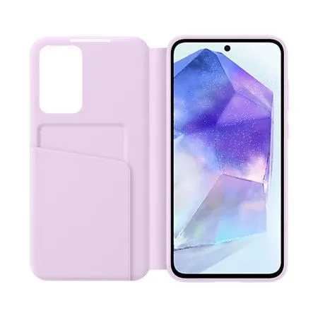 Samsung Galaxy A55 5G Smart View Wallet Case Lavender - EF-ZA556CVEGWW