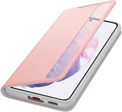 Samsung Galaxy S21 Clear View Cover Pink - EF-ZG991CPEGEW