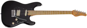 Schecter 4201 MV-6 Electric Guitar - Gloss Black