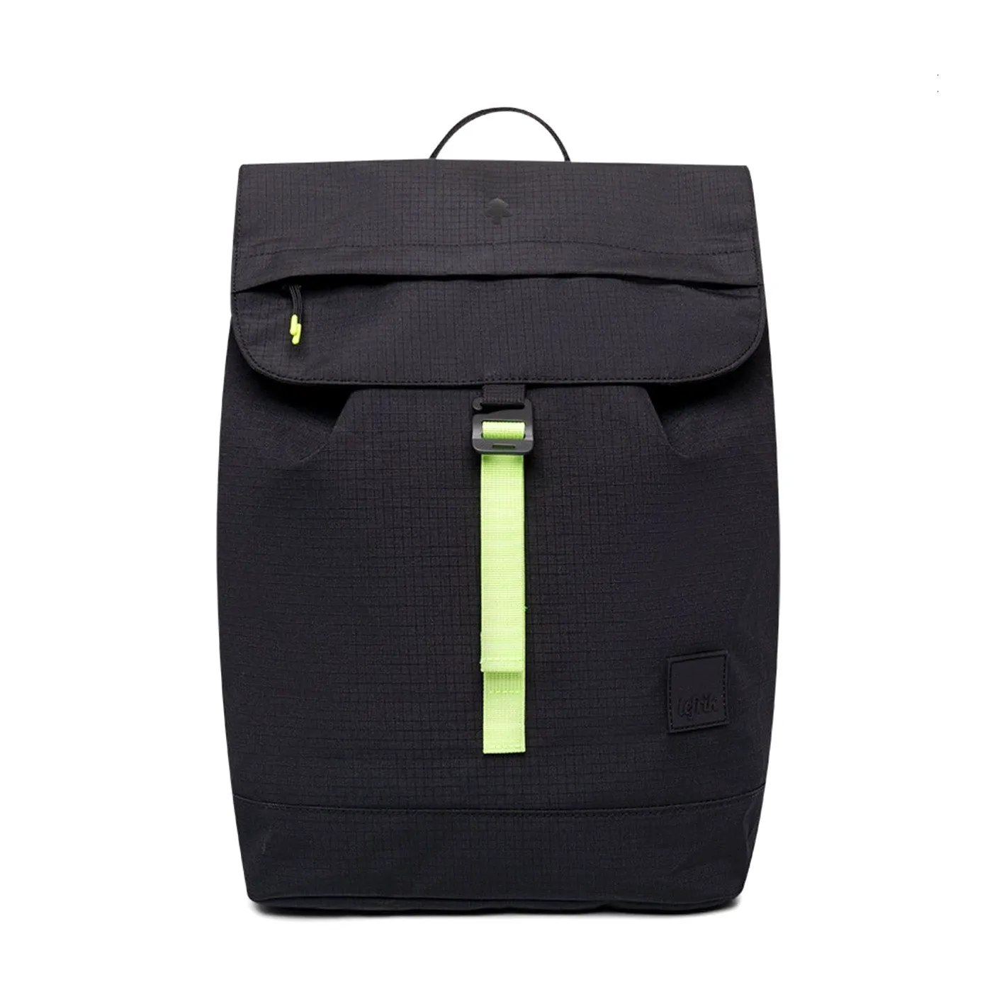 Scout Backpack / Black & Lime