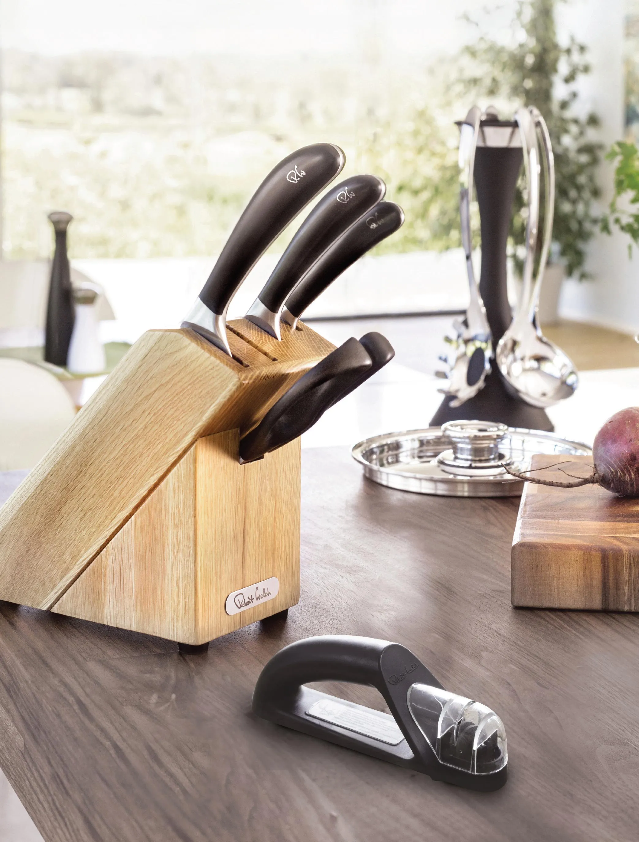 SIGNATURE 6P UTENSIL & SERVER STAND SET