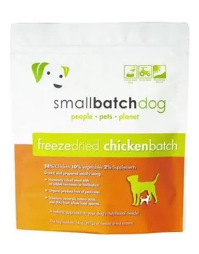 Small Batch Freeze Dried Chicken Batch Sliders Dog Food (14oz)