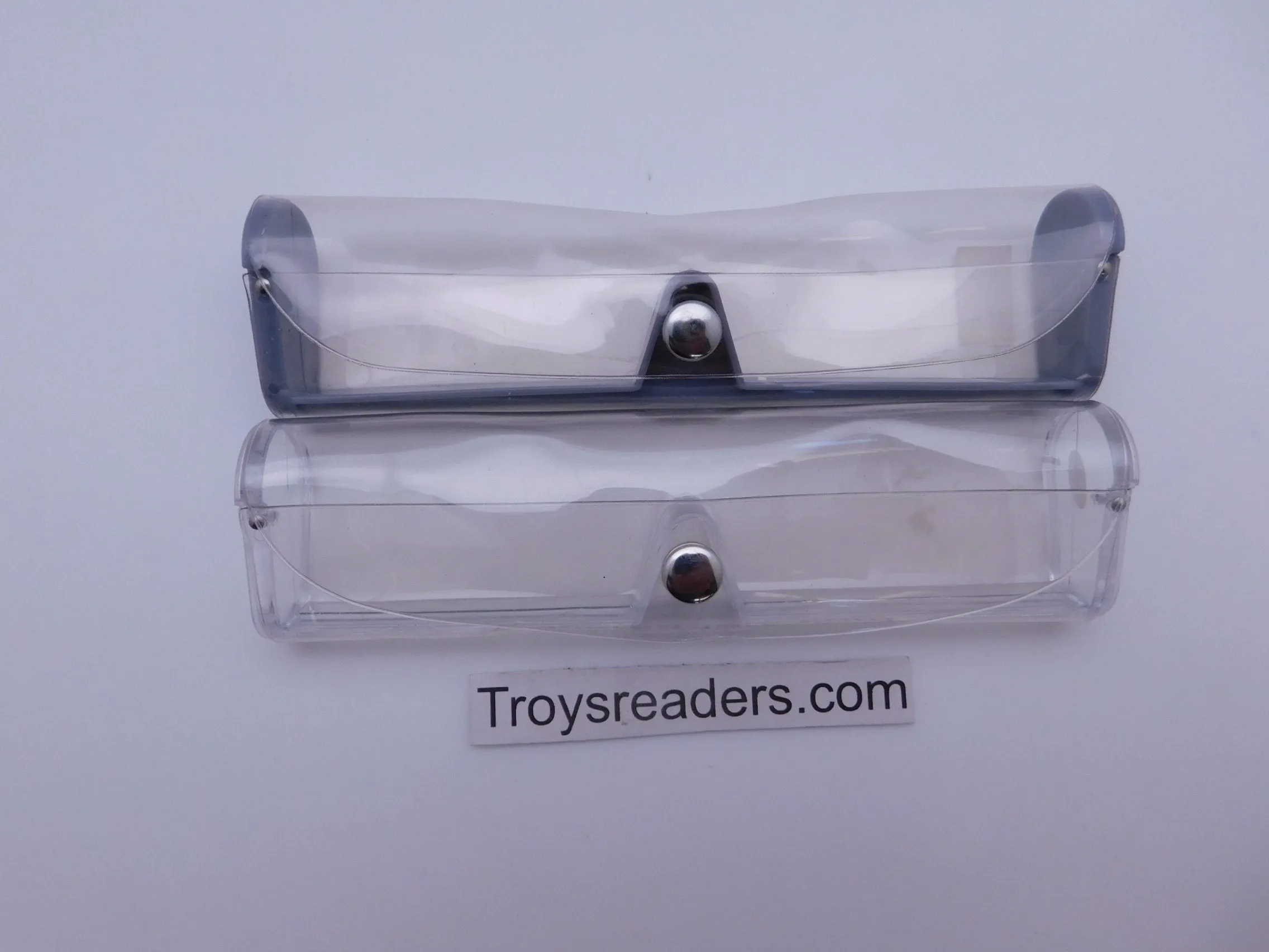 Small Clear Plastic Case in Two Colors