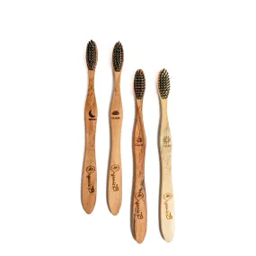 Soft bristles Pure Margosa Neem Tooth Guardian | charcoal (Pack of 4)