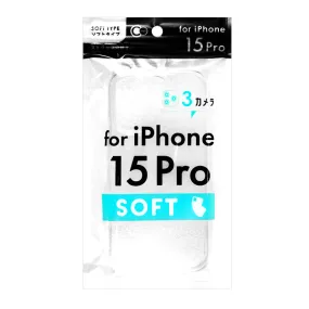 Soft Clear Case For iPhone 15 Pro