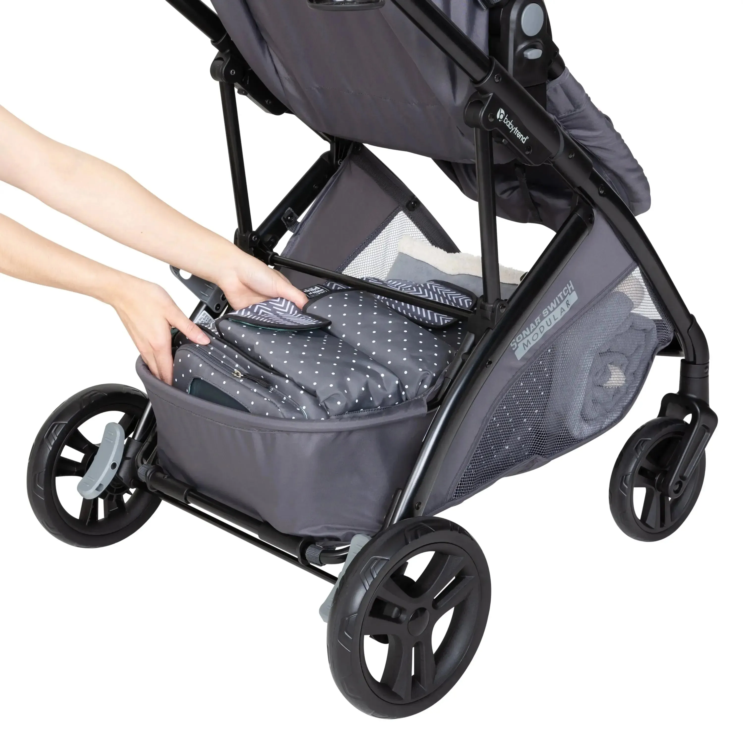 Sonar™ Switch 6-in-1 Modular Stroller Travel System with EZ-Lift™ PLUS Infant Car Seat - Desert Cloud