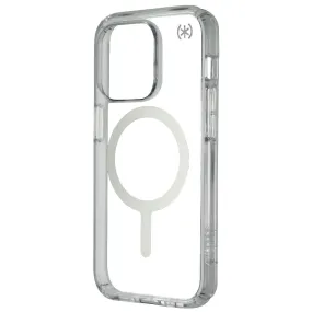 Speck Presidio Perfect Clear Case for MagSafe for iPhone 14 Pro - Silver/Clear