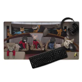 Star Trek: The Original Series Crew Cats Gaming Mat