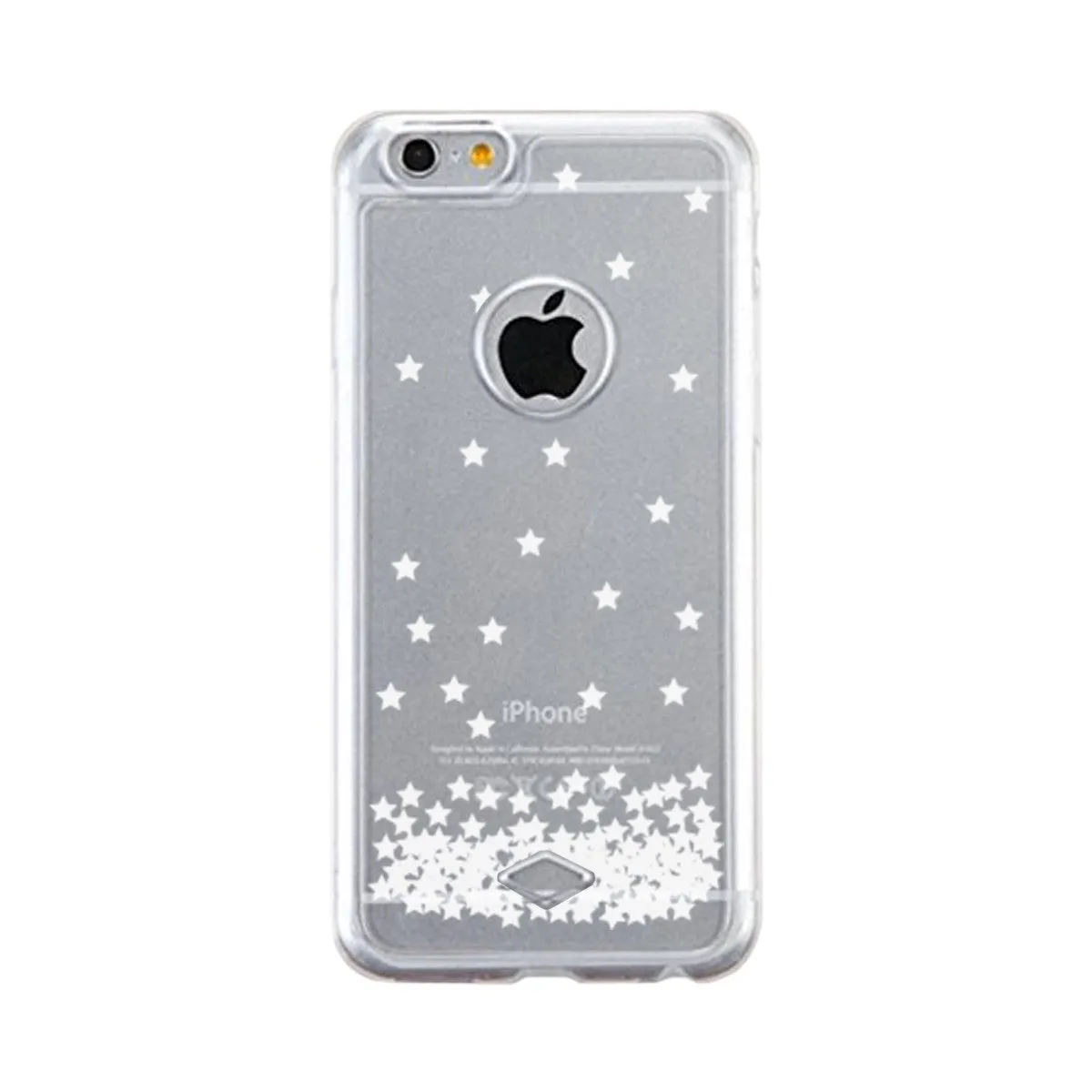 Stars Pattern Clear Phone Case