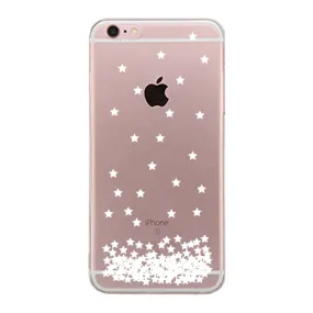 Stars Pattern Clear Phone Case