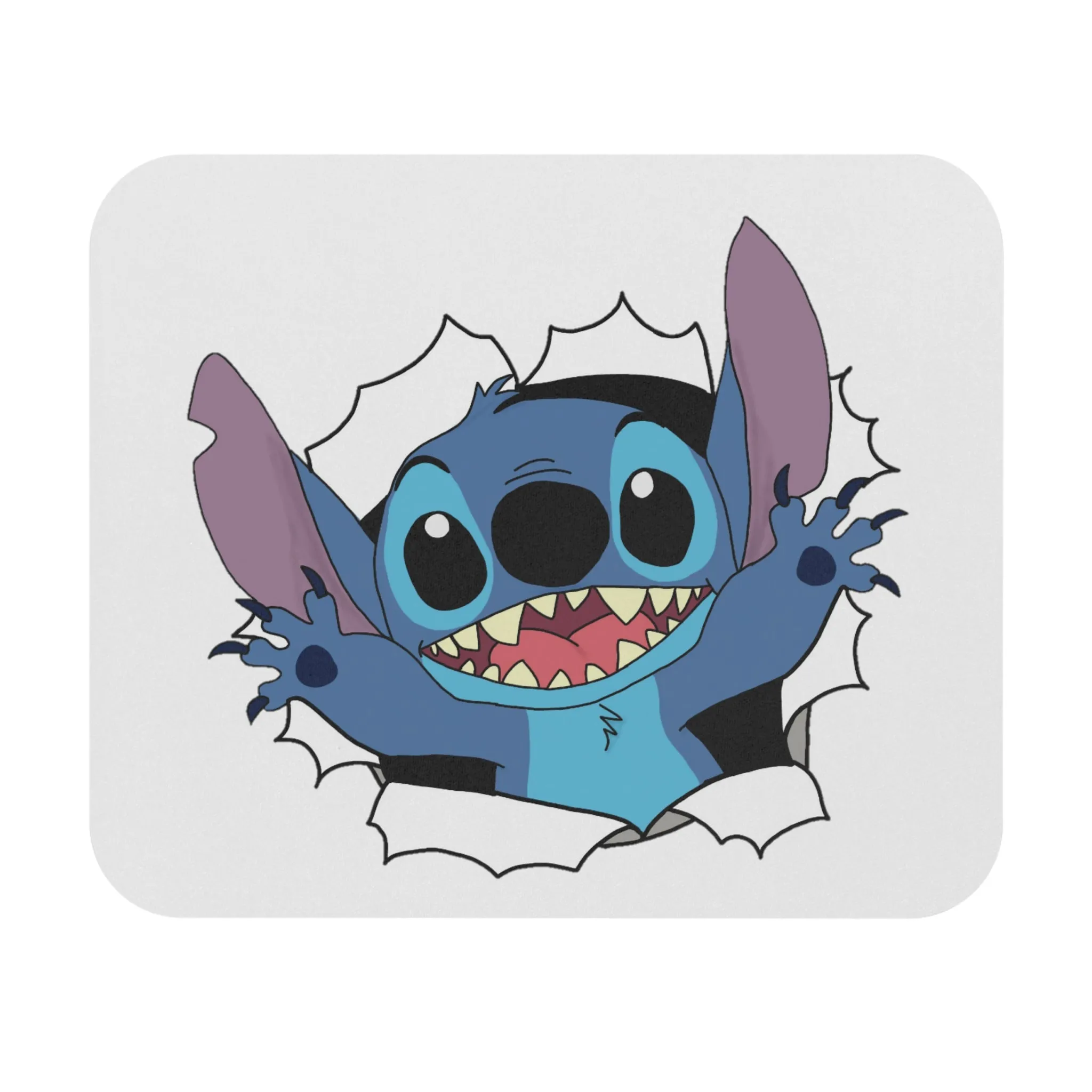 Stitch Character: Printed Mouse Pad