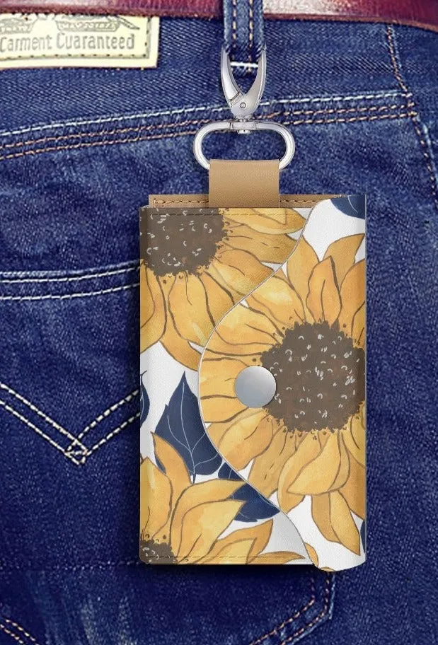 Sunflower Haven | Key Holder Case