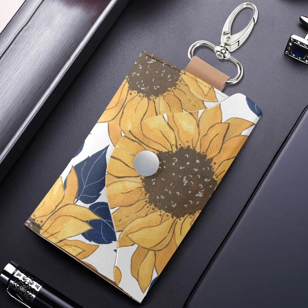 Sunflower Haven | Key Holder Case