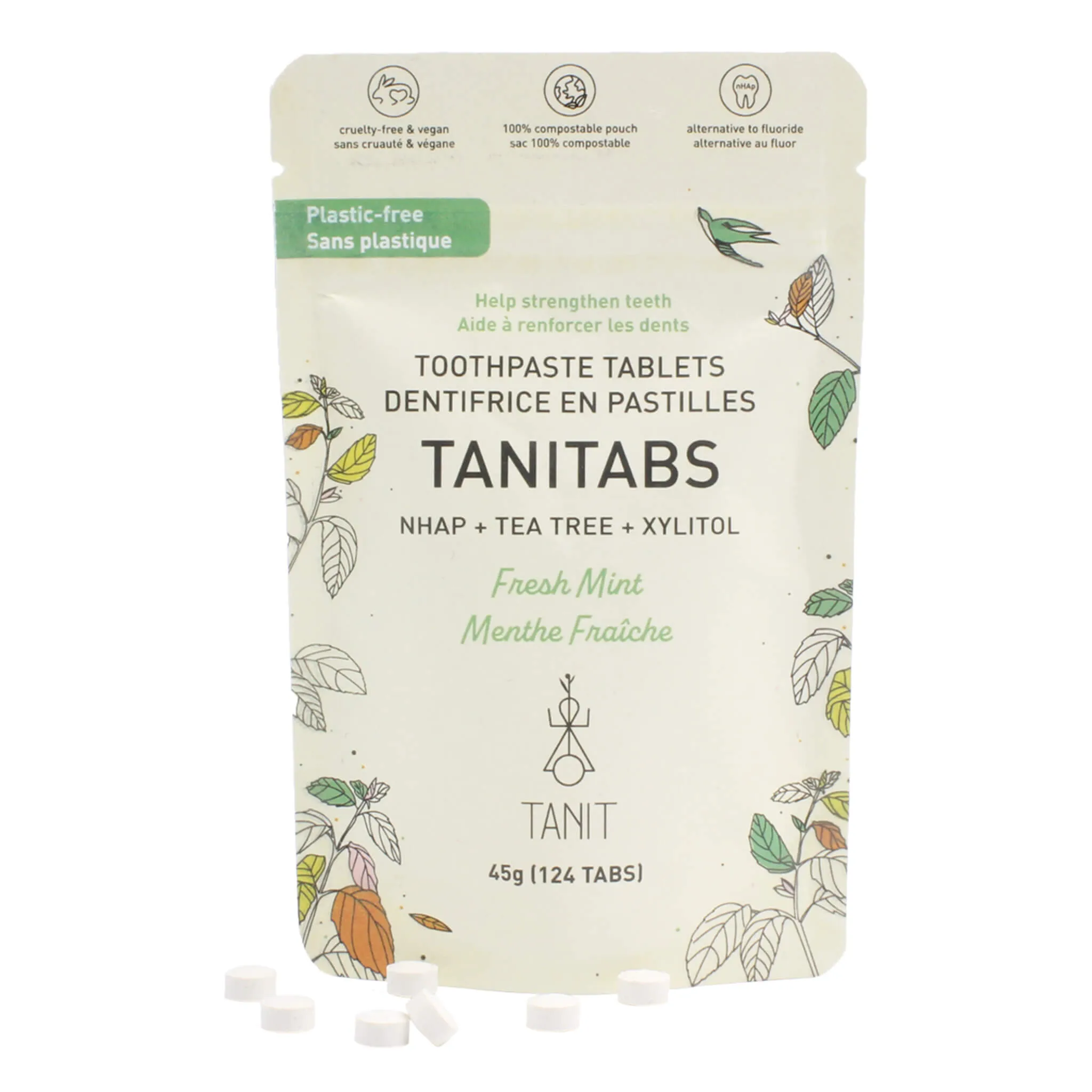 Tanitabs - Toothpaste, Fresh Mint