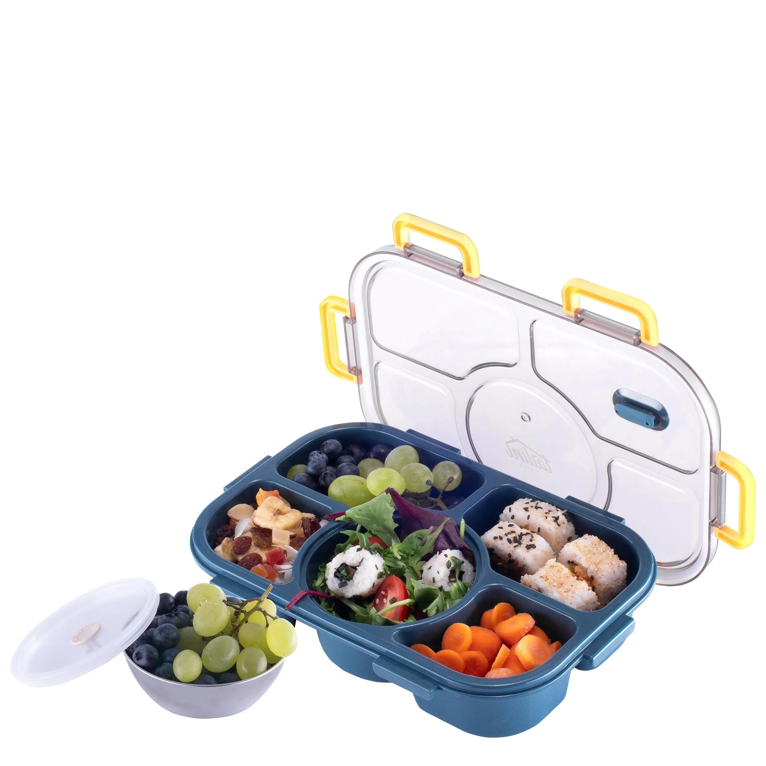 Tarlini | Blue Bento Box | Simple & Easy Leak Proof BPA Free 5