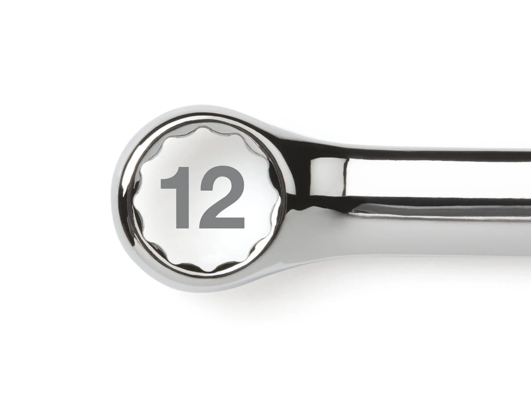 TEKTON 18256 Polished Combination Wrench, 7/16-Inch