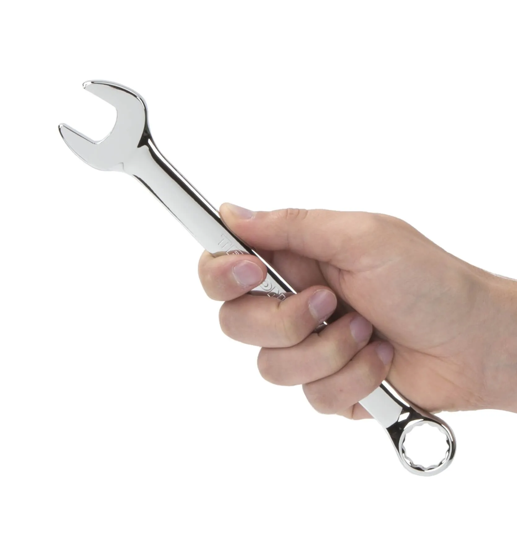 TEKTON 18285 Polished Combination Wrench, 15 mm