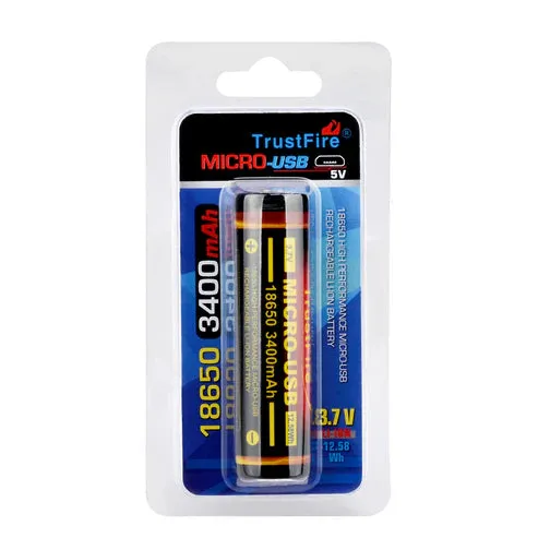 TF 18650 3400 USB Battery