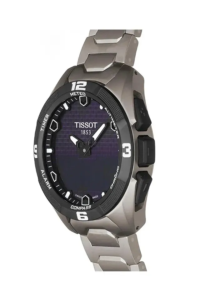 Tissot T0914204405100 T-Touch Expert Solar Black Dial Men's Watch