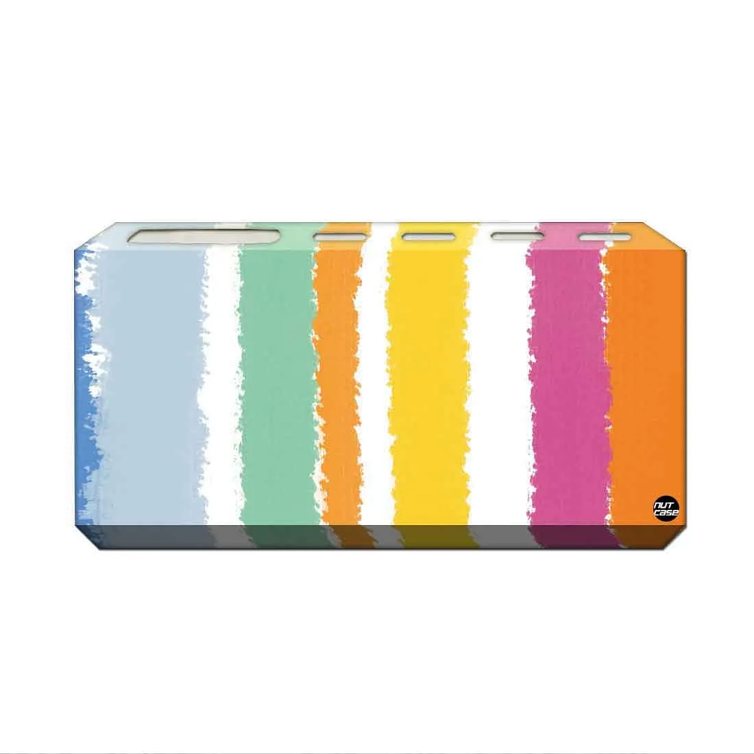 Toothbrush Holder Wall Mounted -Coloreful Stright Lines