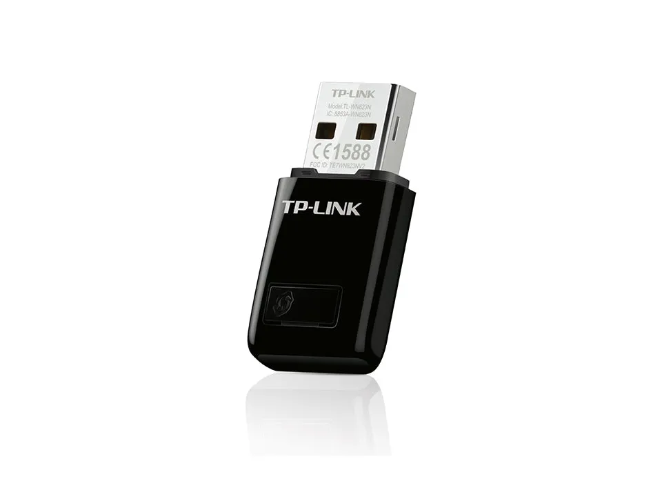 Tp-link Tl-wn823n 300 Mbps Wireless Usb Adapter For Pc - Black