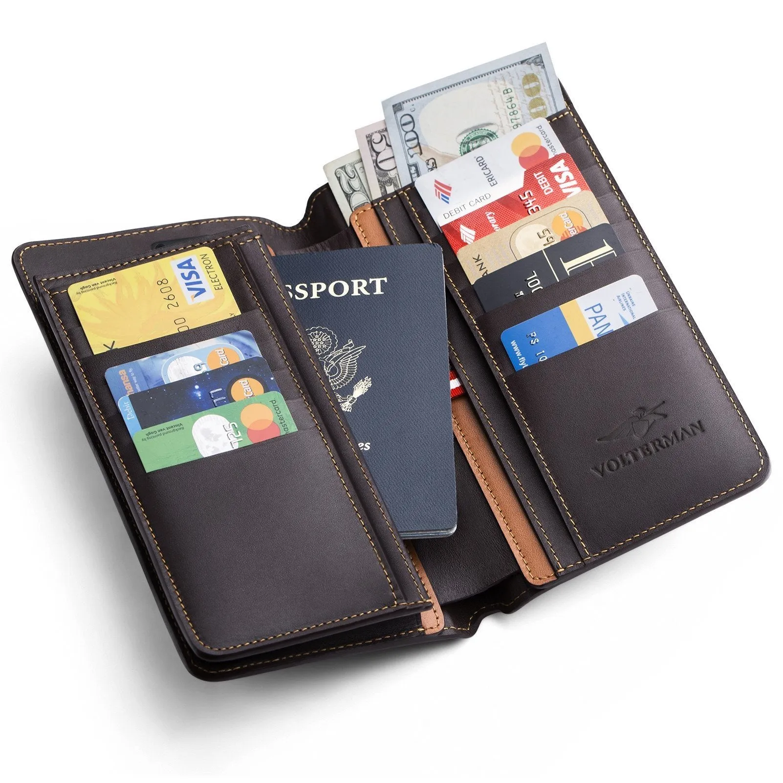 Travel Wallet - Brown