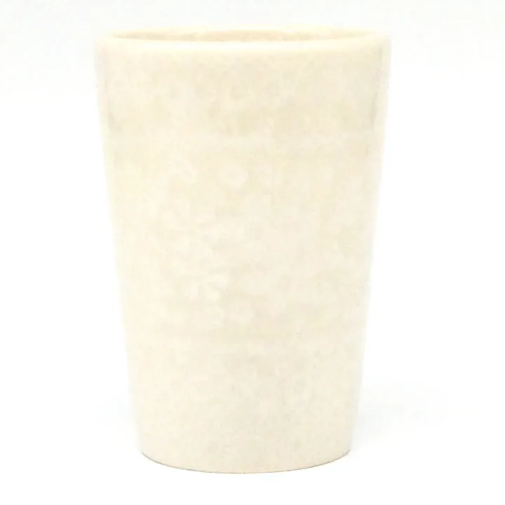 Tumbler/Toothbrush Holder in White on White