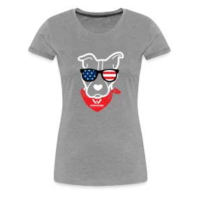 USA Dog Contoured Premium T-Shirt