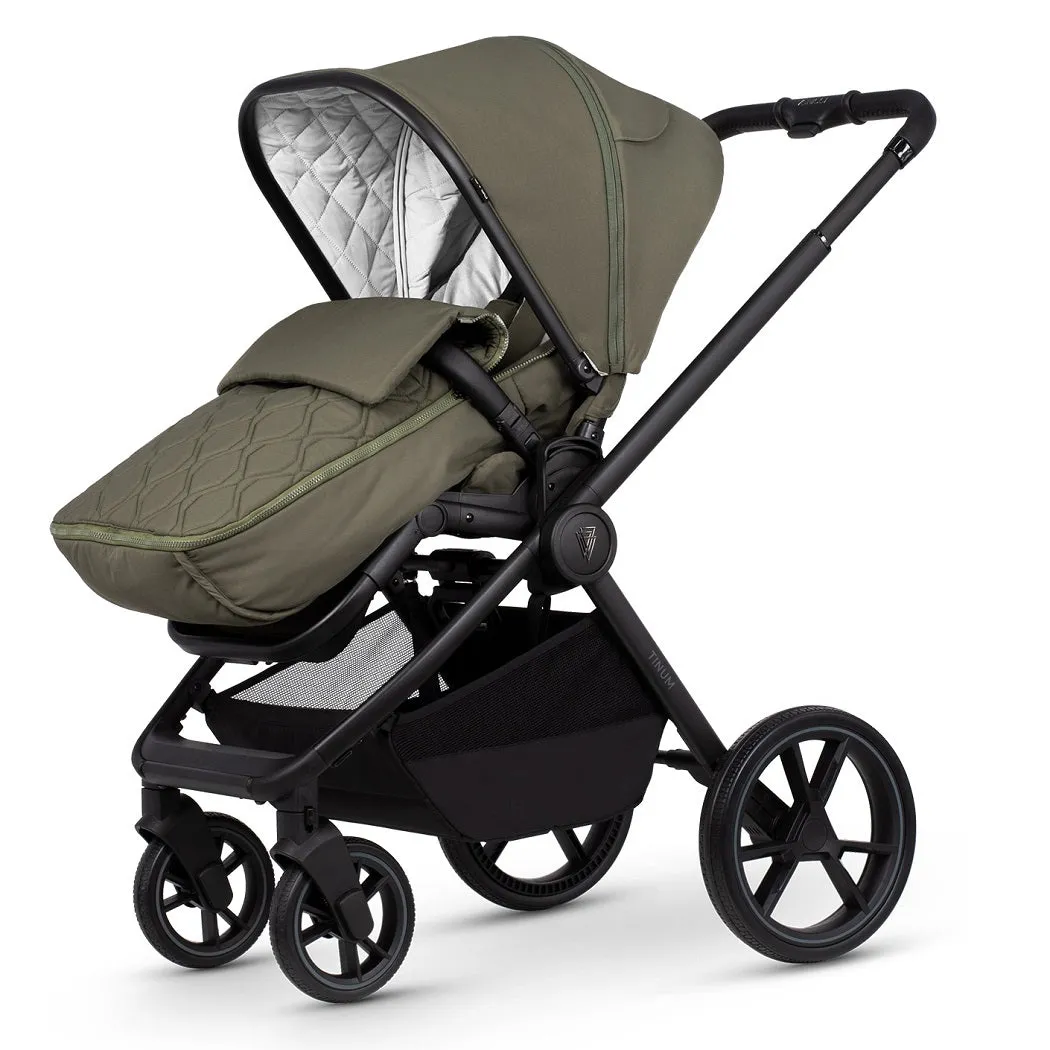 Venicci Tinum EDGE (Moss) 3-in-1 Travel System with ISOFIX Base