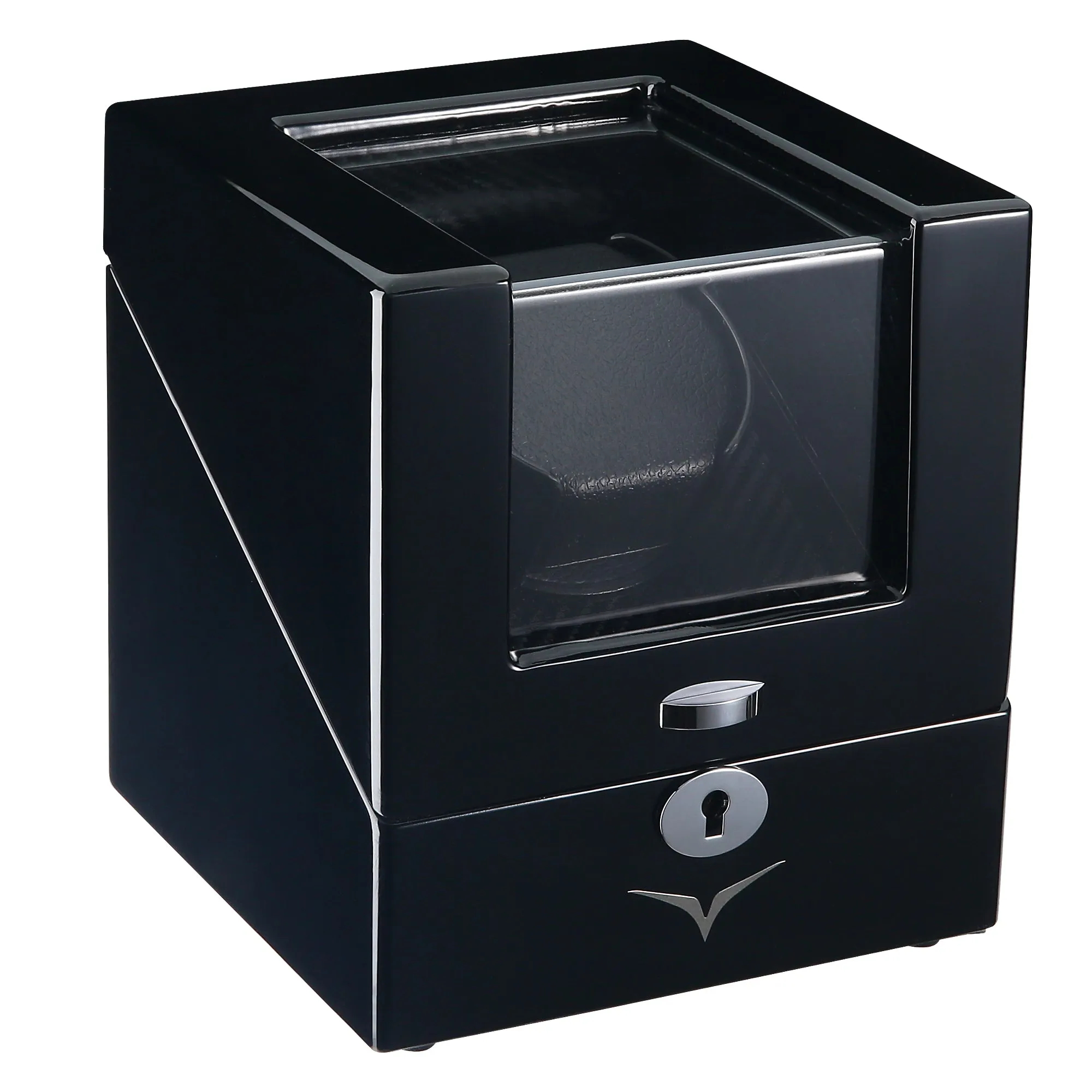 Waratah Watch Winder Box for 1 Watch in Black