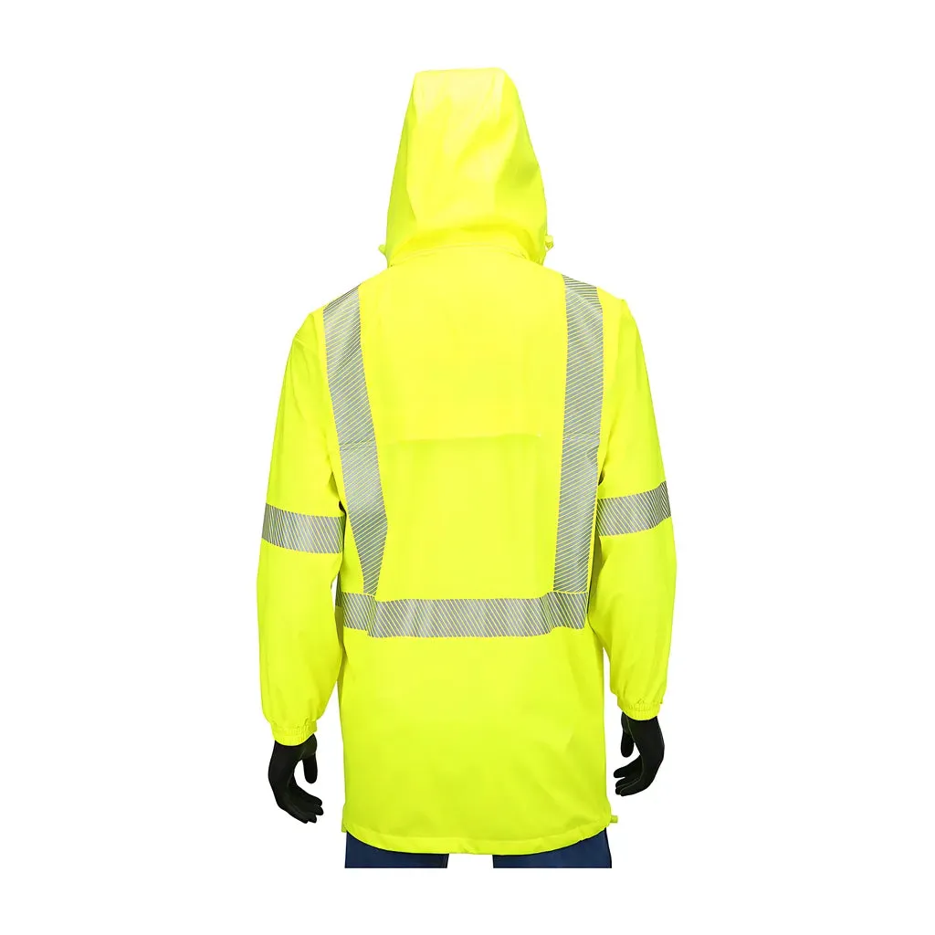 West Chester 4541J/L Type R Class 3 Waterproof Breathable Rain Jacket