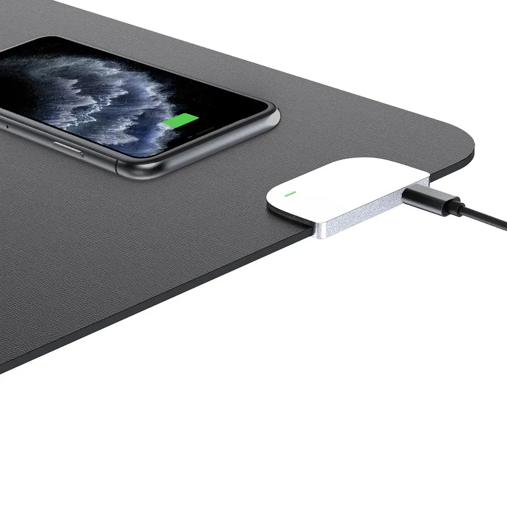 Wireless Charging Desk Mat - Multifunctional Office and Home Desk Pad