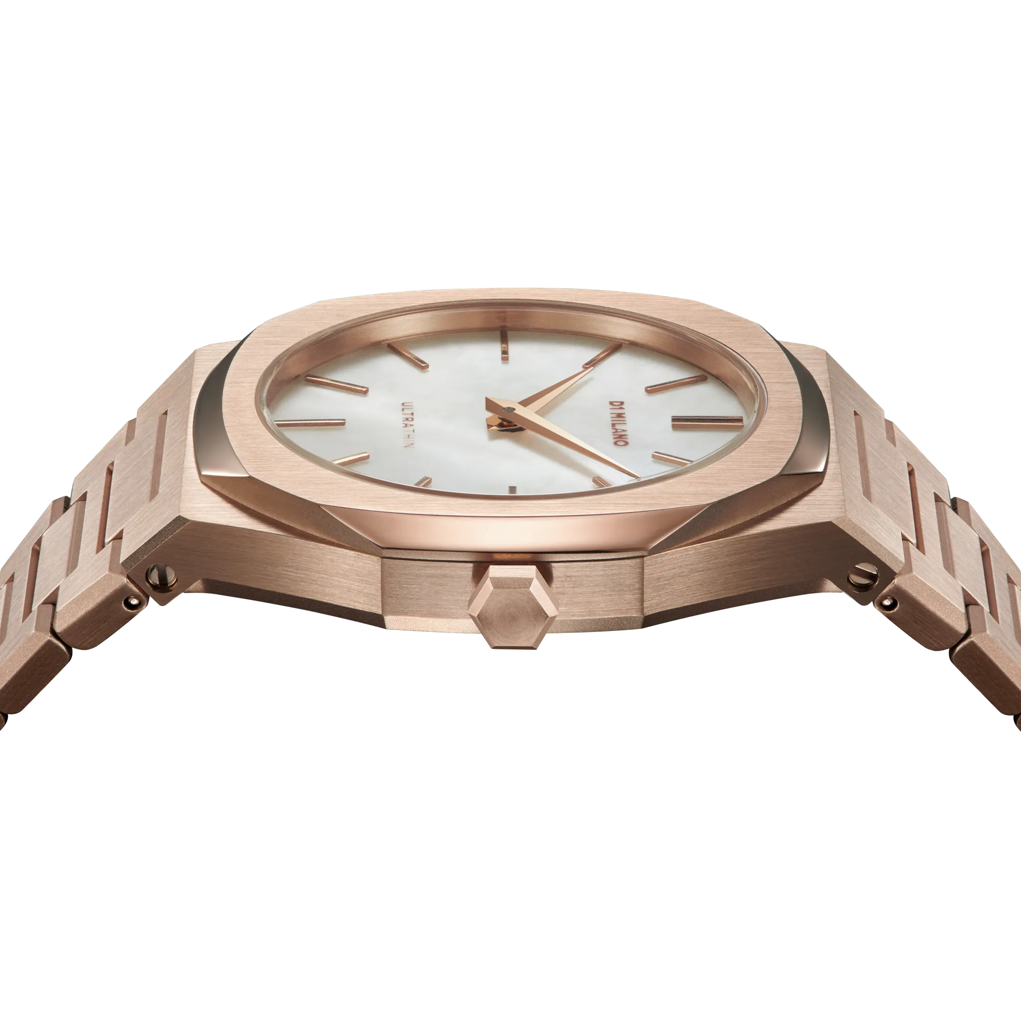 Women Ultra Thin Rose Gold 34mm Watch